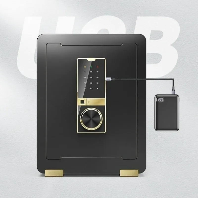1PC Safe Home Small Mini 45 Pass Folder Ten Thousand Password Bedside Invisible in The Wall Into The Wardrobe Large Capacity