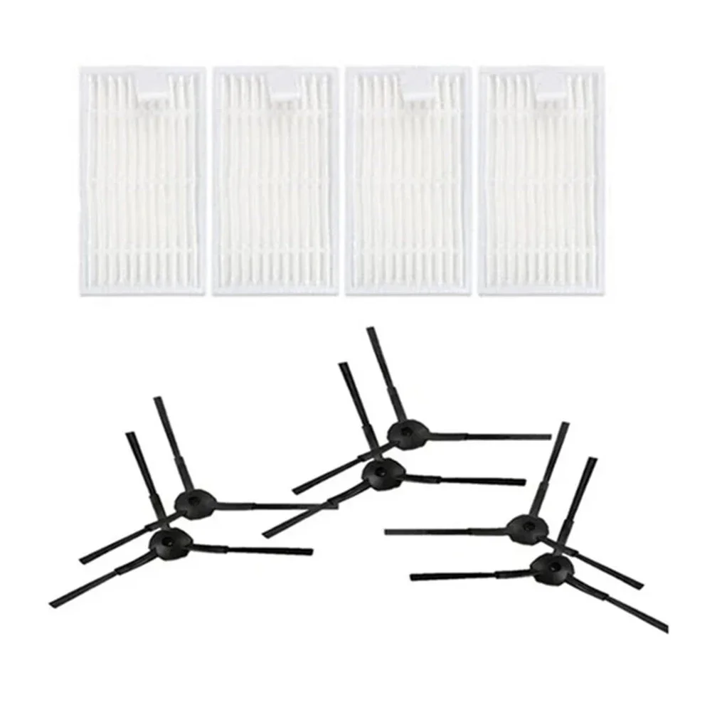 10pcs/set Side Brushes Filter Replacement For Tesla RoboStar T10 T30 T40 Robotic Vacuum Cleaner Spare Parts