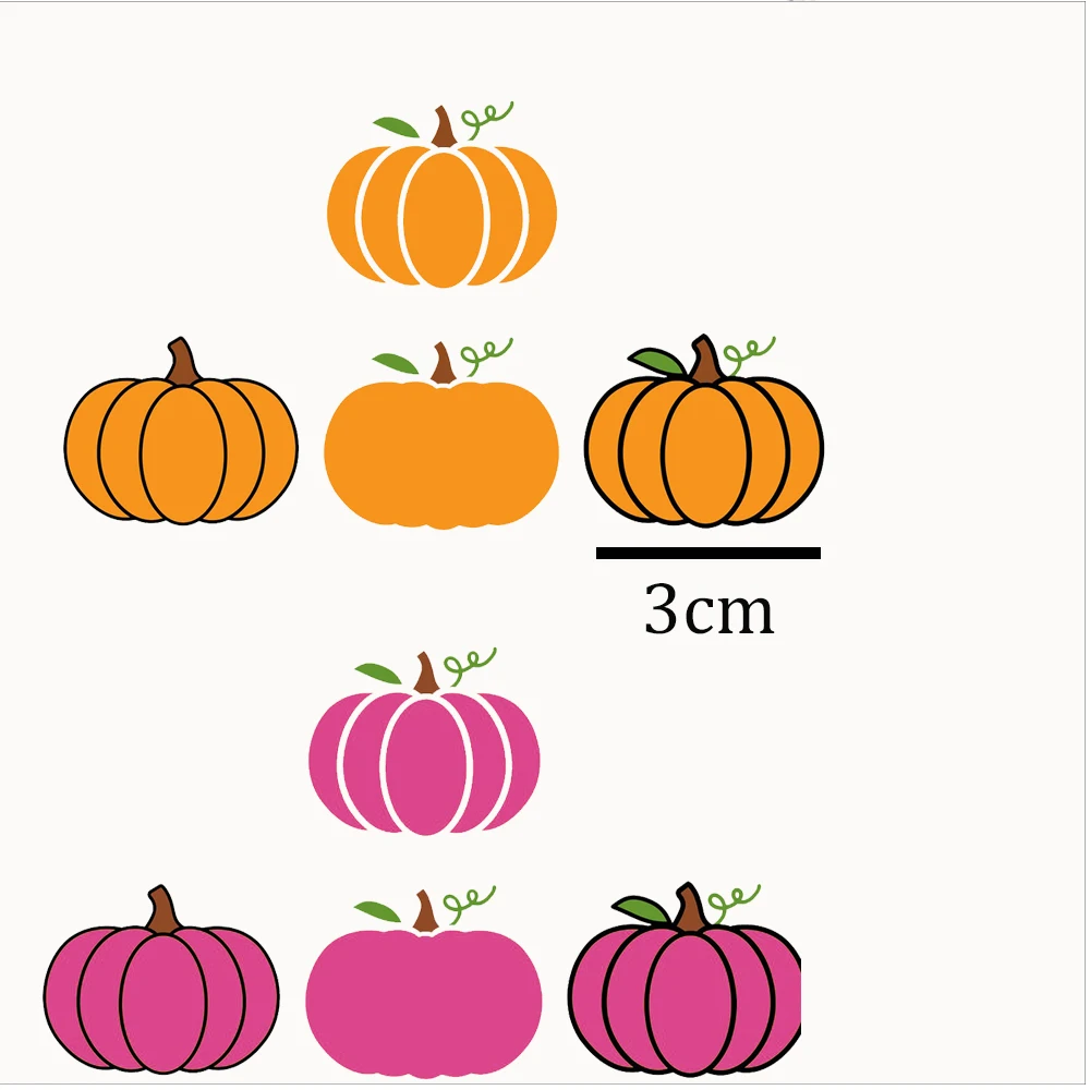 300pcs Pumpkin Stickers Water Glass Stickers Halloween Diy Decorations Computer Stickers Fall Pumpkin Stickers s