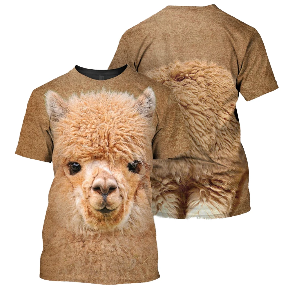 HX New Fashion Mens T-shirts Australian Kangaroo Front and Back 3D Printed Tees Harajuku Men Women Summer Shirts Tee S-7XL