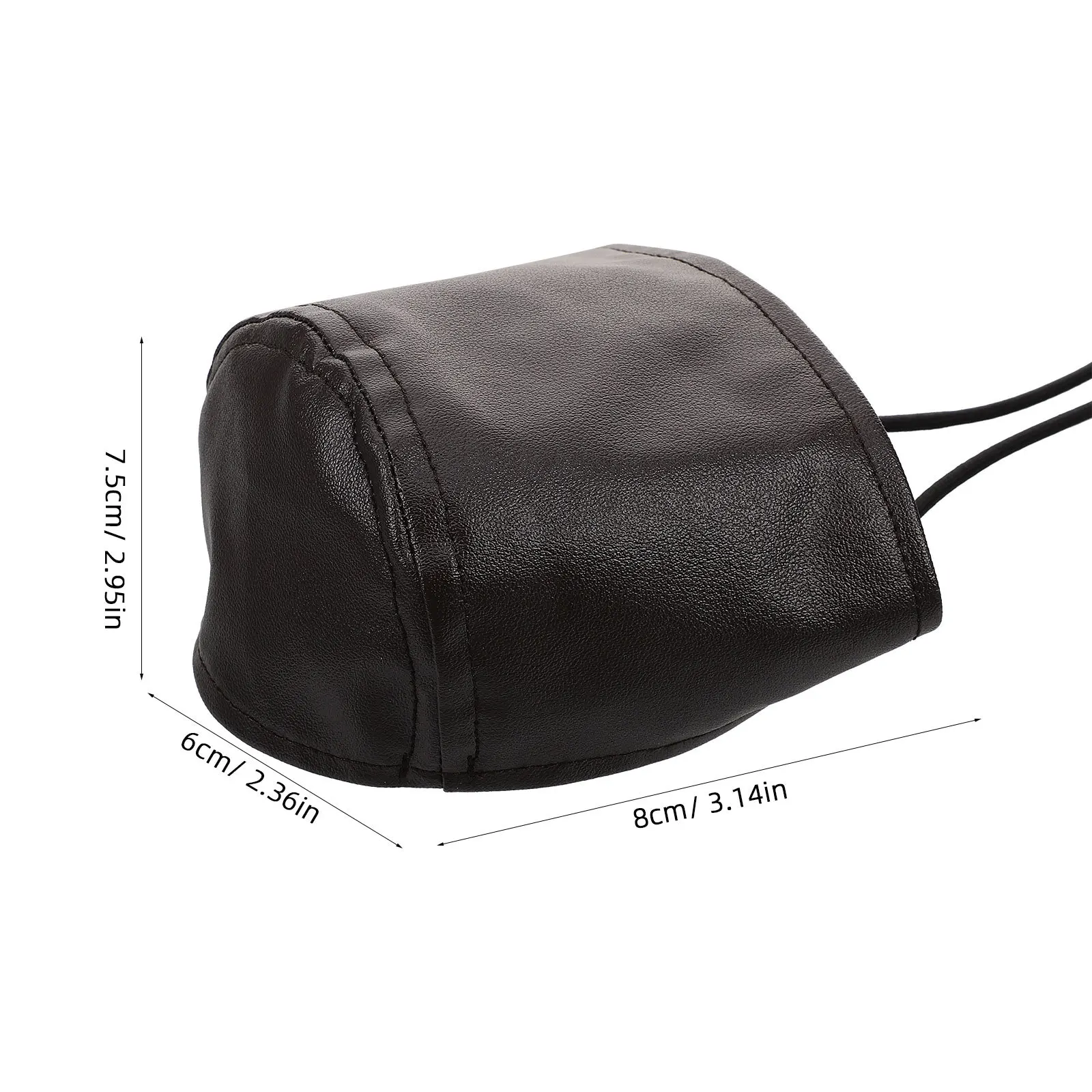 2 قطعة أغطية الكعب حامي الحذاء قابل للتعديل بولي Material المواد كعب الحرس للقيادة ارتداء منصات حماية الأحذية المقاومة للكعب #4