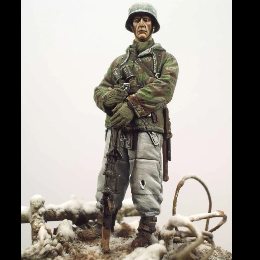 

1/35 WWII Infantryman 1944, Resin Model figure soldier, Military themes, Unassembled and unpainted kit
