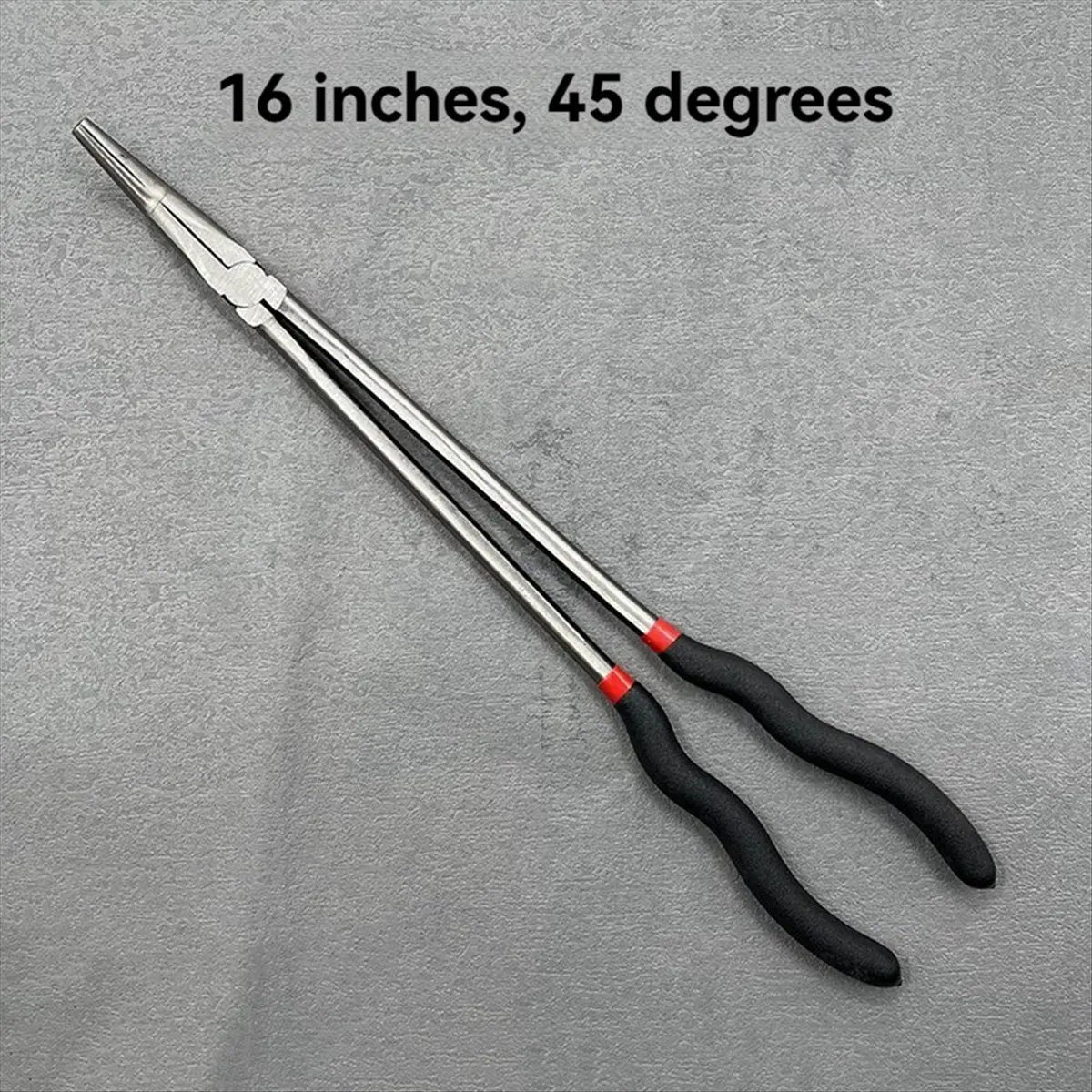 

ABJY 16-дюймовые 400 мм плоскогубцы с игольчатым носом плюс плоскогубцы для рыбалки с длинным ртом 90 ° плоскогубцы с длинной ручкой