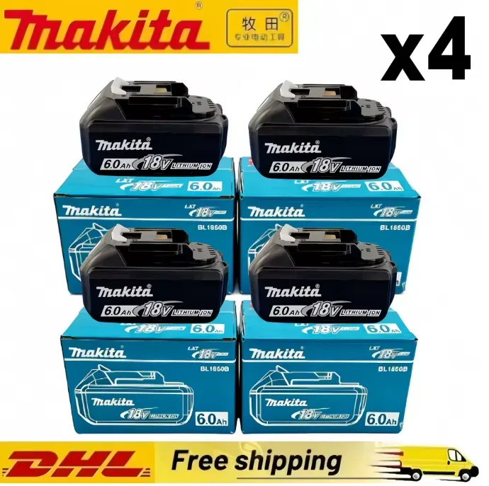 🔋🔋Makita 6Ah for Makita 18V Battery BL1840 BL1830B BL1850B BL1850 BL1860 BL1815 Replacement Lithium Battery🔋🔋+++++++