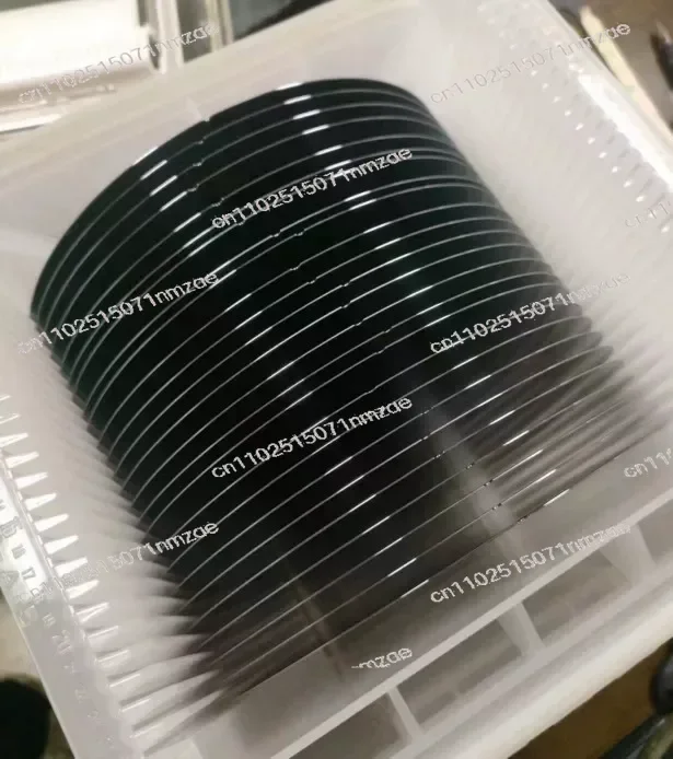 Silicon Wafer 2/4/5/6/8 Inch Monocrystalline Silicon Wafer for Semiconductor Equipment Commissioning Non-Cleanroom Packaging