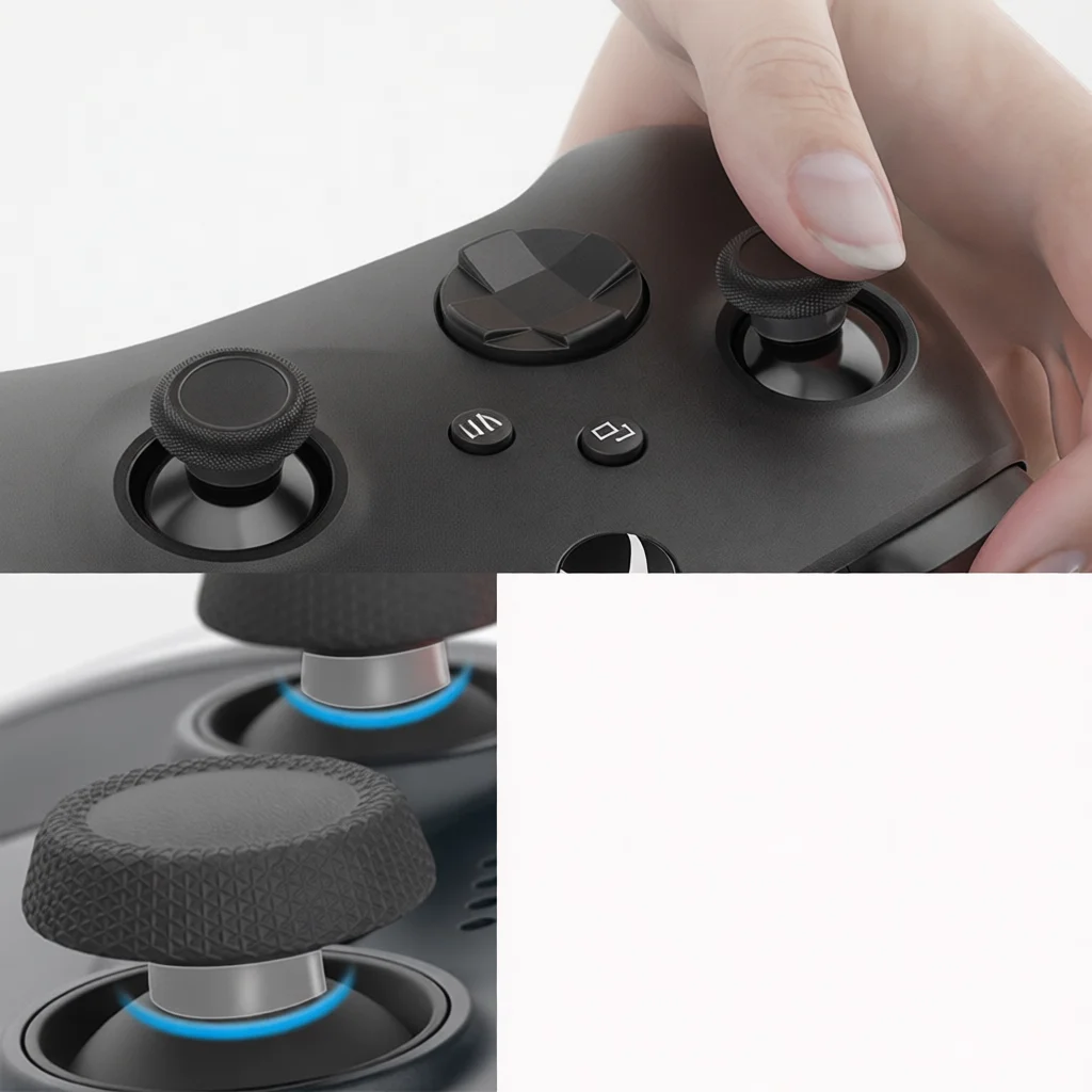 Joystick Protection Ring Anti Friction Dust Guard For PS5 PS4 PRO XBOX VR2 Rog Ally Video Game Controller Thumbstick Rescuer