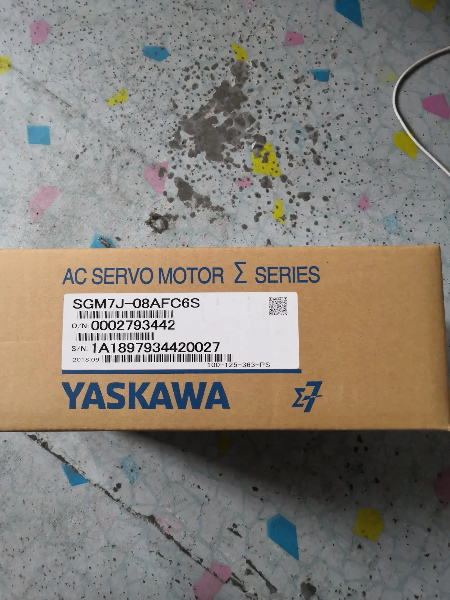 SGM7J-08AFC6S Brand-new Original Yaskawa Servo Motor Has A One-year Delivery Warranty On The Same Day.