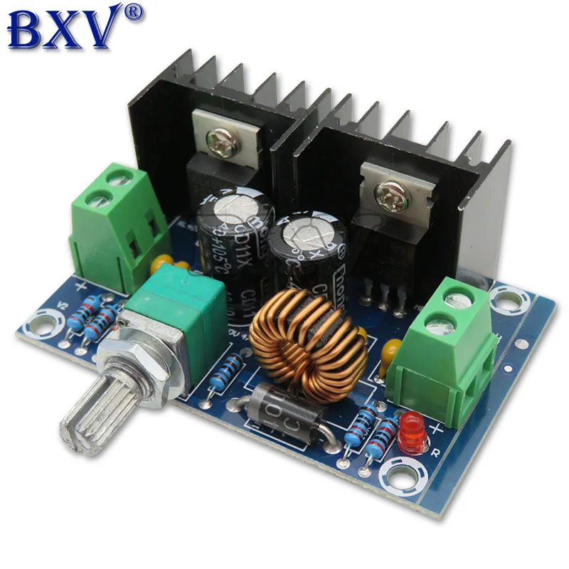 DC-DC Step Down Buck Converter XL4016E1 XH-M401 Power Supply Module PWM Adjustable 4-40V To 1.25-36V Step Down Board 8A 200W