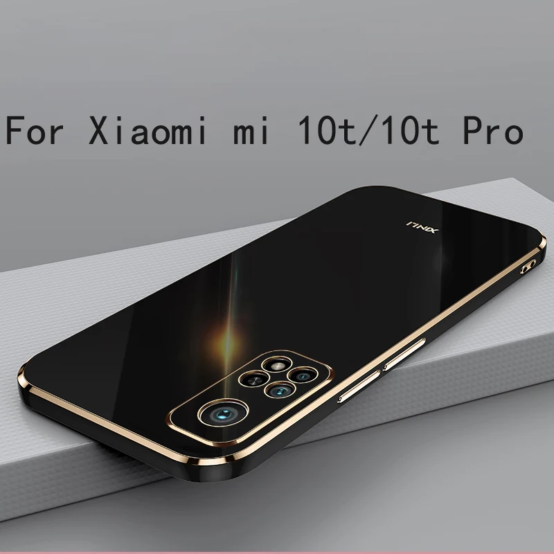 For Xiaomi mi 10t Pro Case Soft TPU Case For Xiaomi mi 10t 10t Pro High Quality Anti-fingerprint Camera Protection Cover