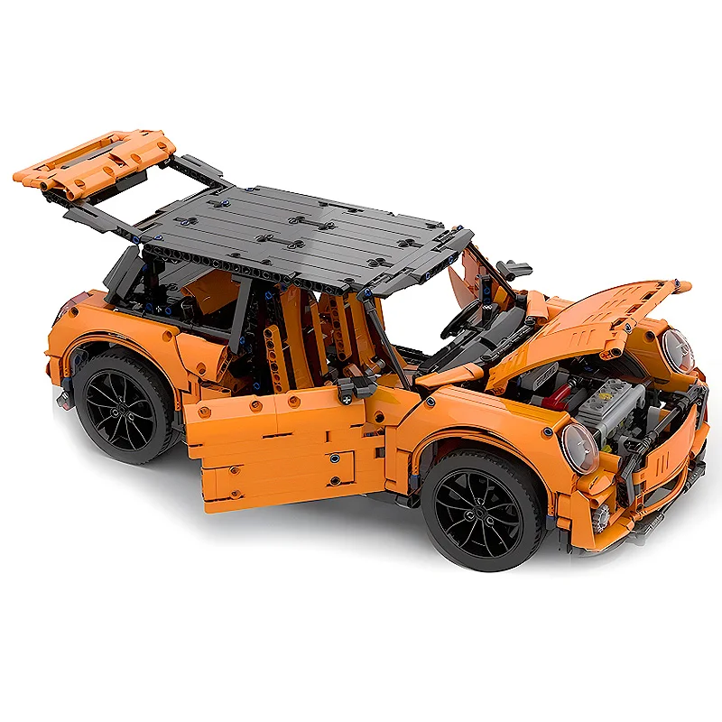 Mini F56 Sports Car Model Building Blocks, MOC-36559, Tijolos Educativos, Brinquedos DIY, Aniversário e Presentes de Natal para Crianças