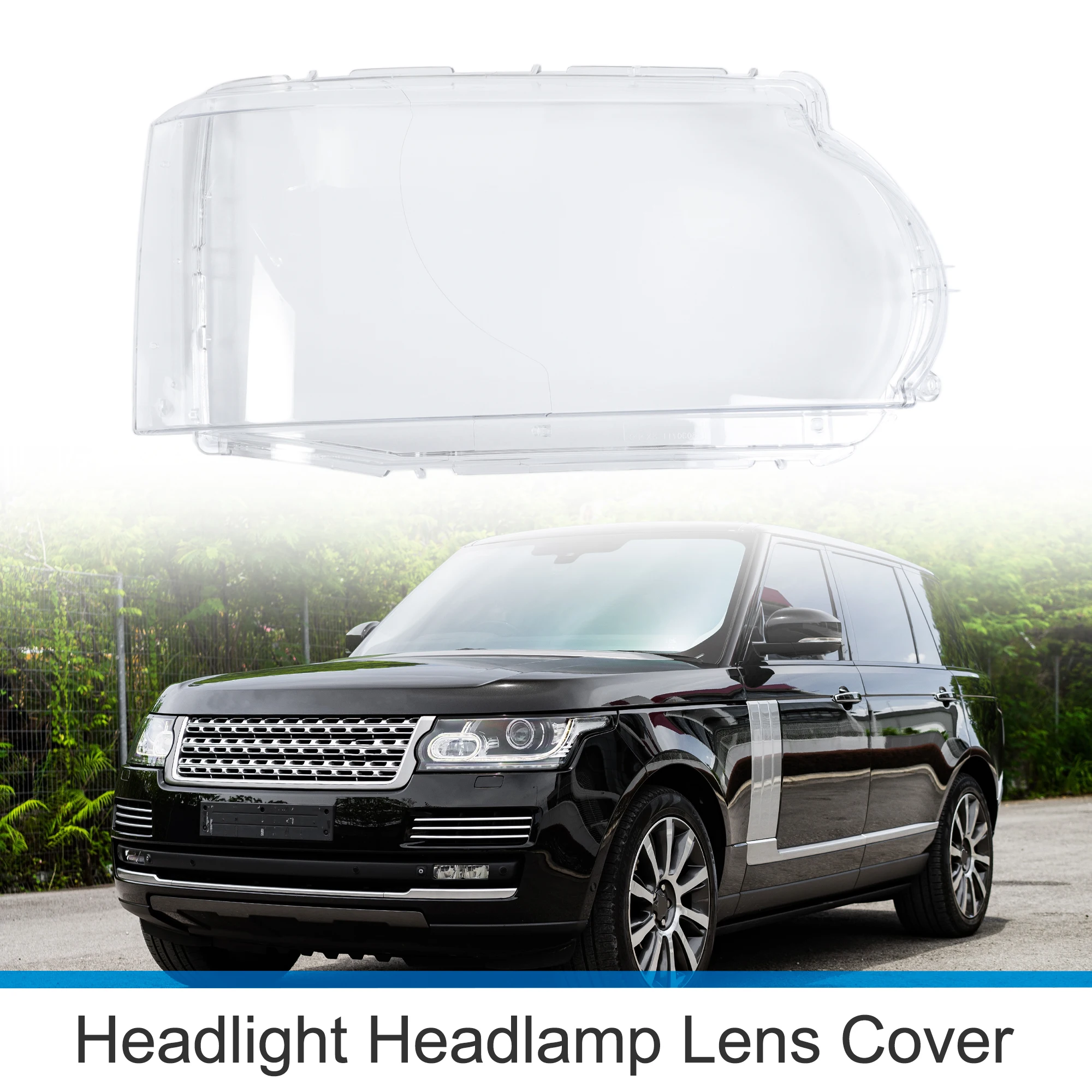 

UXCELL Auto Headlight Lens Cover Shell Headlight Headlamp Lense Clear Lens Cover for Land Rover Range Rover Vogue 2010-2013