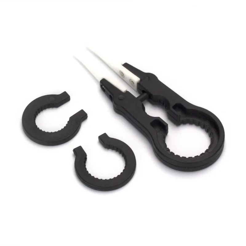 FATUBE Detachable plastic ceramic tweezers V3 V5 anti-static corrosion-resistant high-temperature diamagnetic
