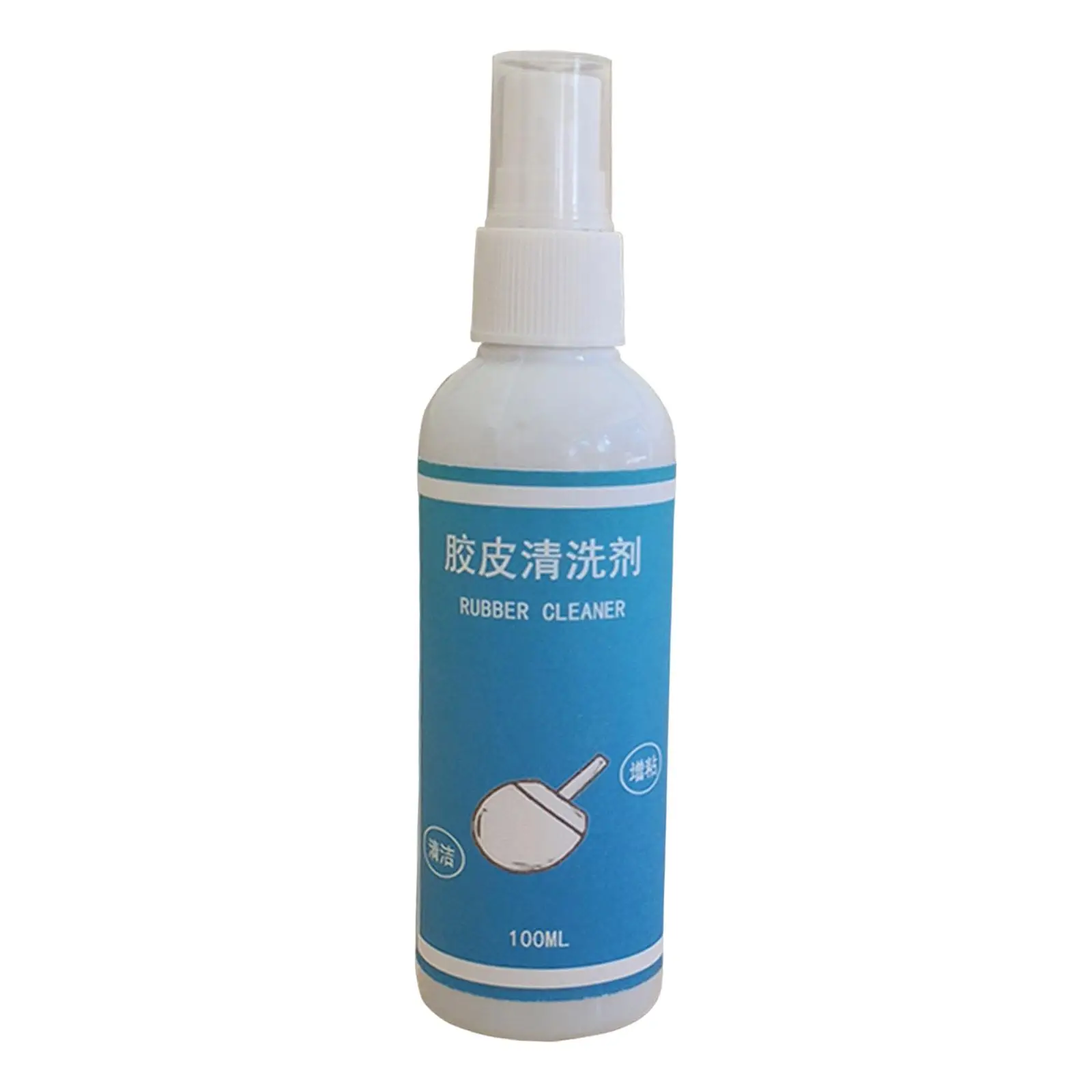 Limpiador de goma para raqueta de tenis de mesa, espray de limpieza de 100ml, paleta de Ping Pong