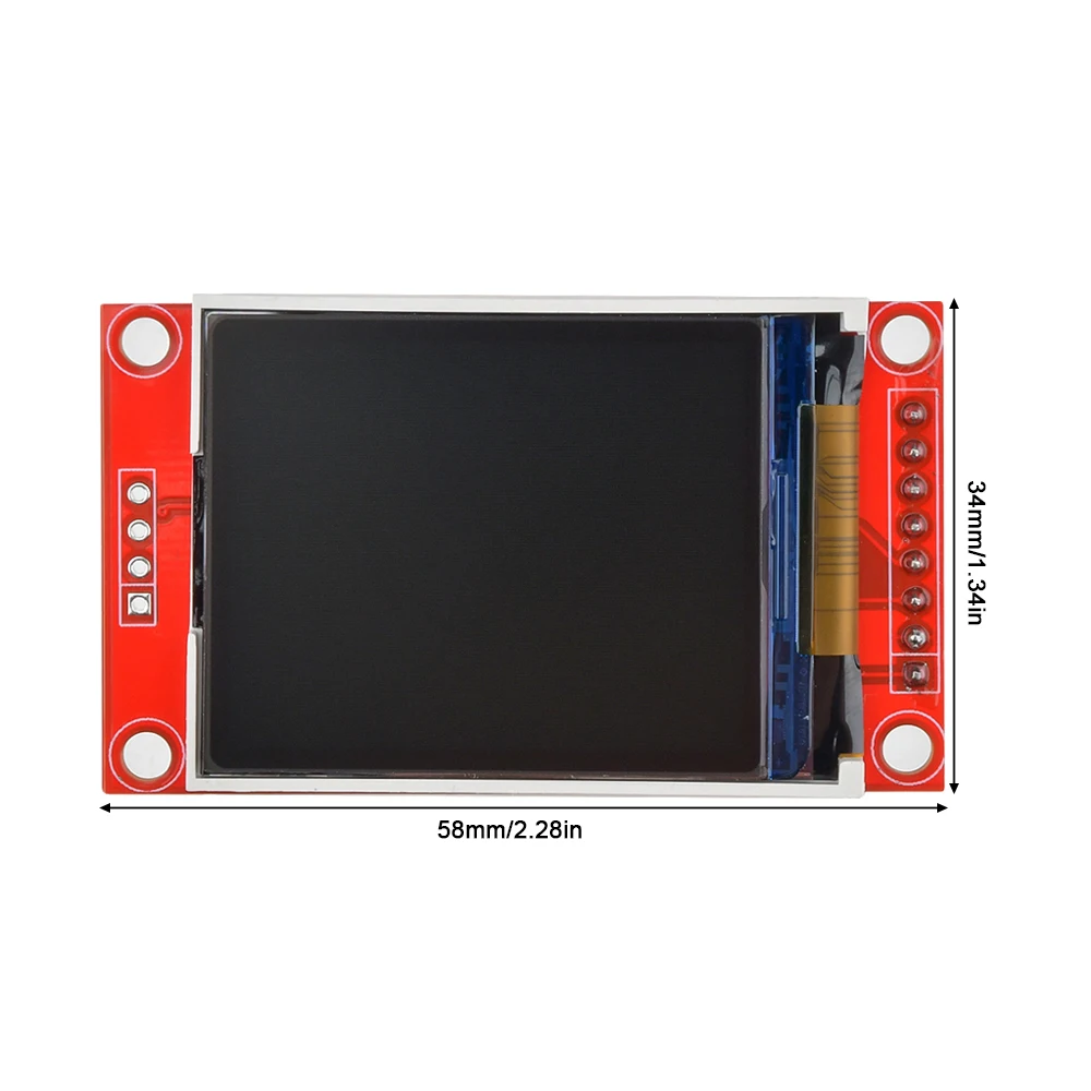 1.8 inch SPI LCD module 128*160TFTTFT LCD module for SD card ST7735S driver LCD module for Arduino C51 STM32TFT LCD module