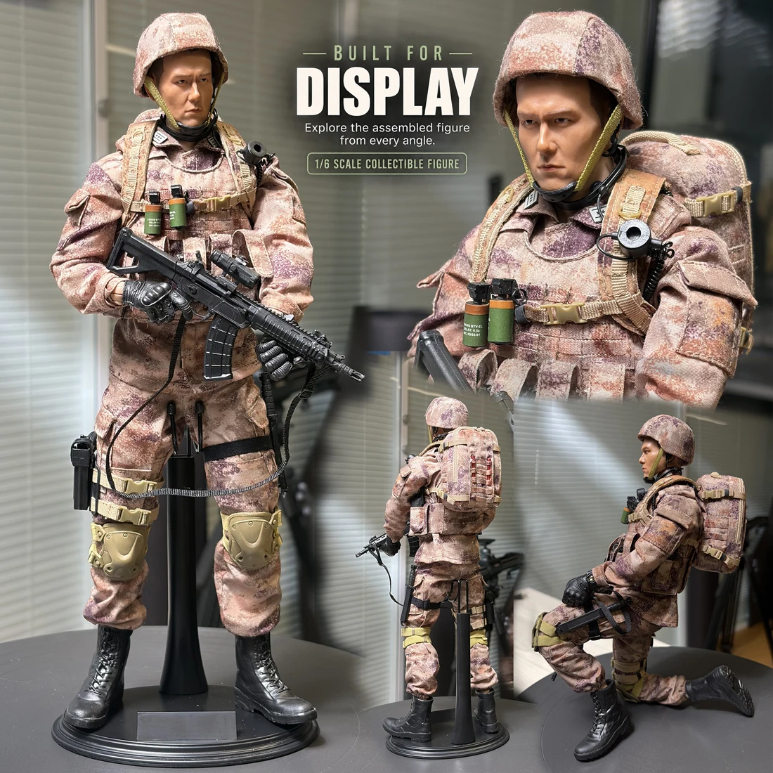 Action Figure Stand - ViiKONDO 1/6 스케일 액션 피규어, 아시아