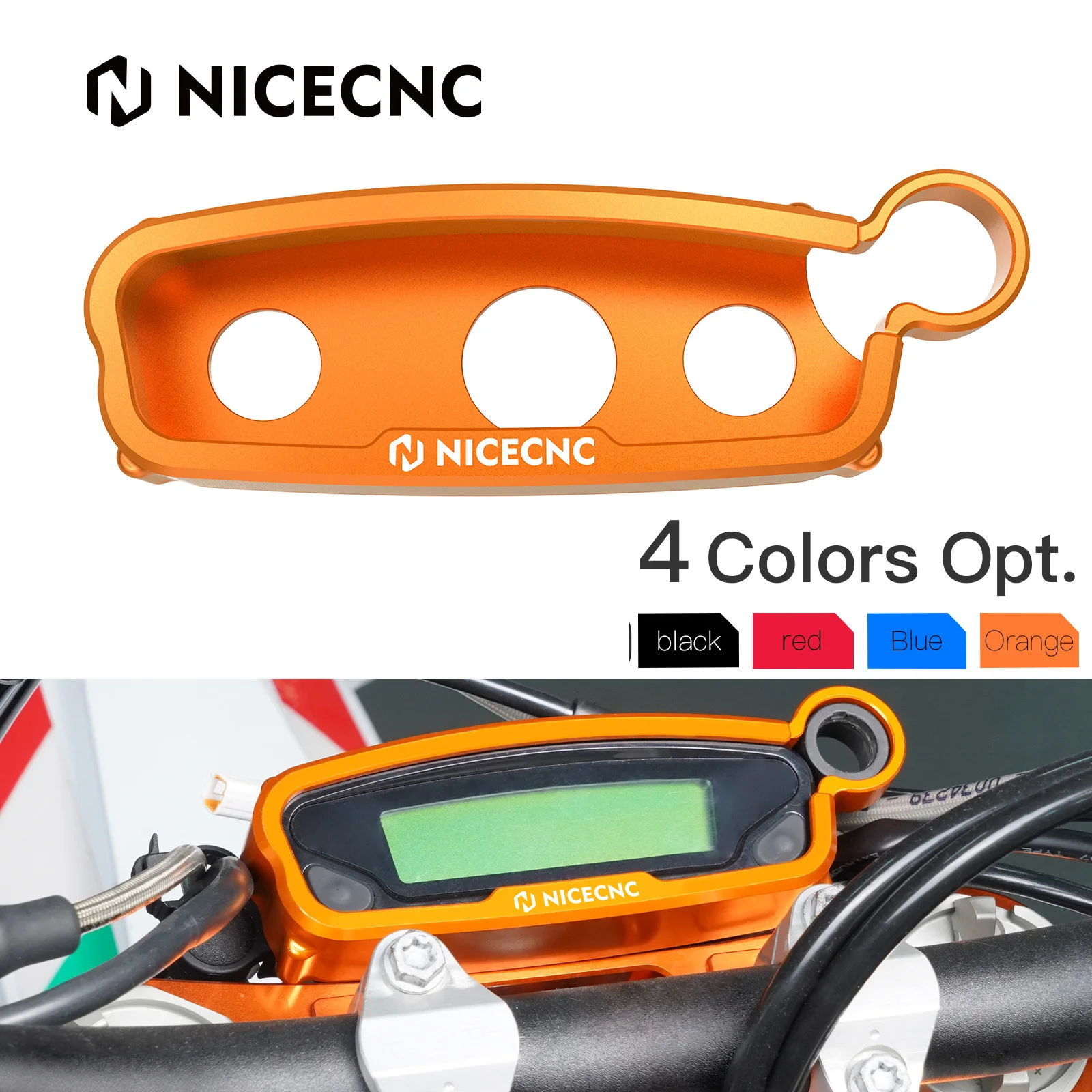 NICECNC For KTM FREERIDE E-XC 250 R 350 2015-2017 Husqvarna GasGas Odometer Speedometer Cover Protector Guard Speedo Protector