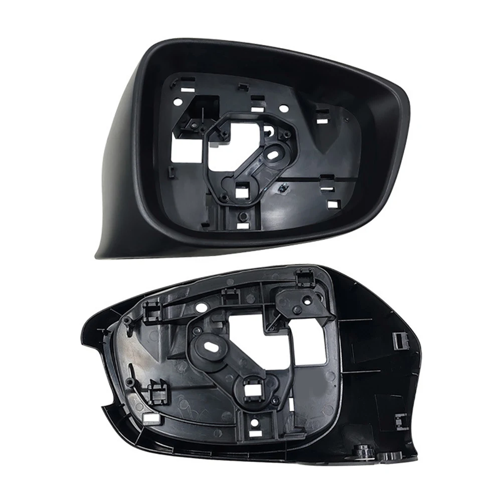 

Wing Side Mirror Shell Frame Lower Cover Cap For Mazda CX-5 CX5 2012-2014 ABS Black High Quality High-Strength