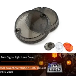 Pair VN900 VN800 Motorcycle Turn Indicator Signal Light Lens Cover For Kawasaki Vulcan 1500 Classic Mean Streak 1600 750 800 900