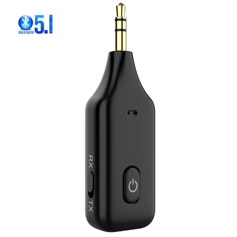 

Mini 3.5mm Jack Bluetooth-Compatible 5.1 Long-Range Receiver Transmitter Adapter Headphone Reciever For Car Aux A2dp Music Audio