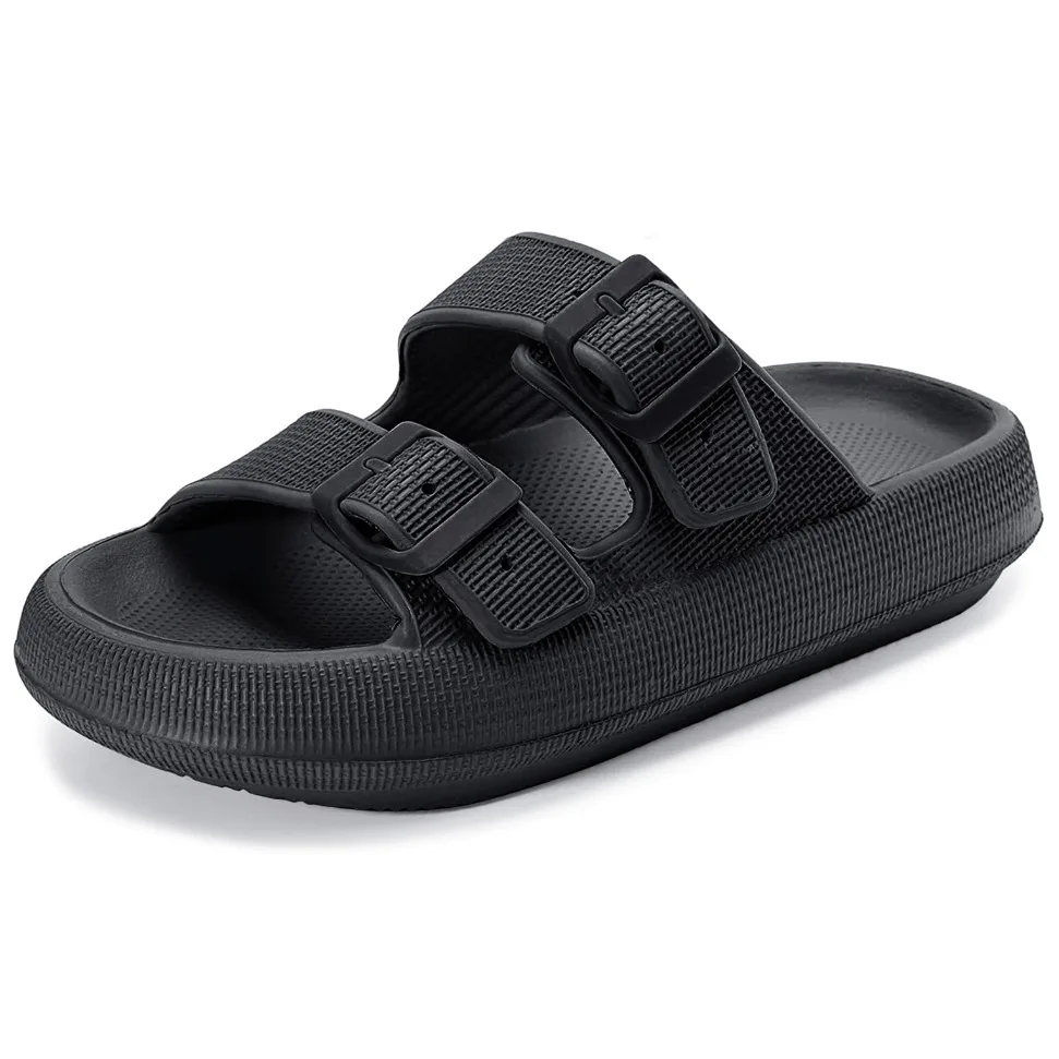 

Comfort-Focused Adjustable Slides - Ergonomic Contoured Footbed with Soft EVA Base, All-Day Wear CASUAL Footwear for Men/Women