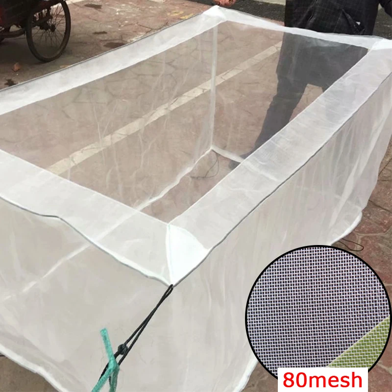 

80Mesh Fish-farming Cage Aquaculture Net Anti-escape Fish Culture Breeding Net Cage Hatching Net Cage for Fish Fry Customizable