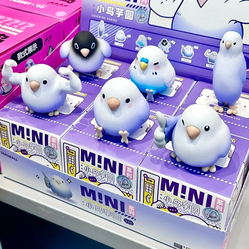 

Мини-птичка, серия «Неразлучник», мини-слепая коробка, милая птица, загадочная коробка, сумка-сюрприз, декор, украшения, декор для рабочего стола, игрушки, подарки