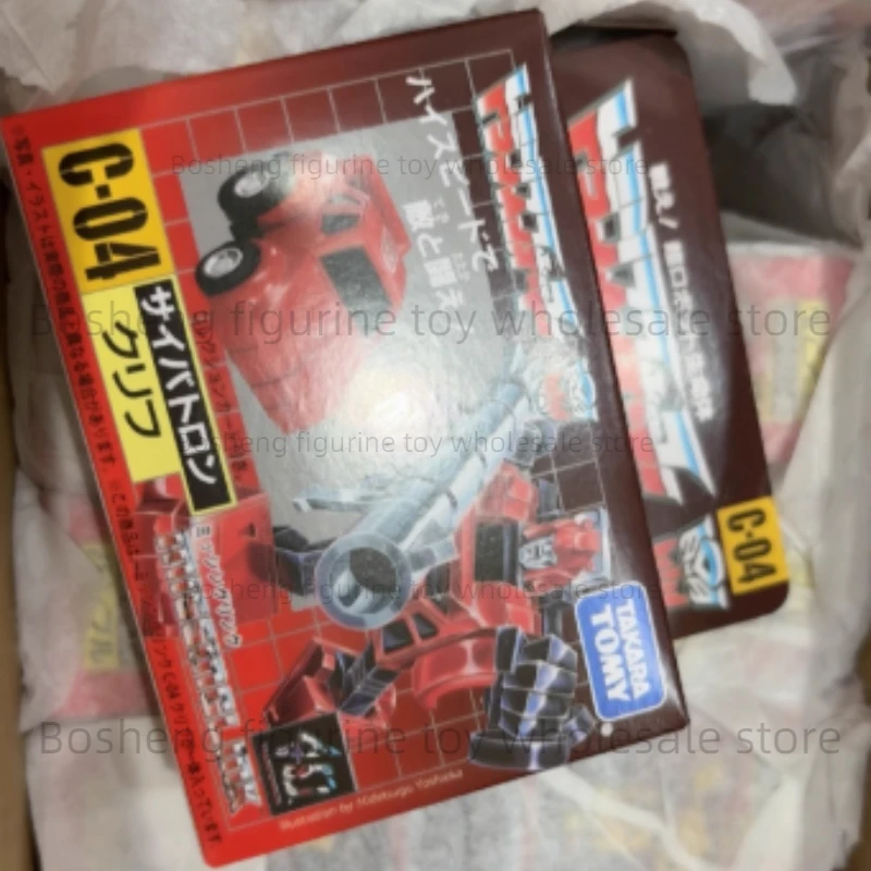 

TAKARATOMYTransformed Toys C-04 CLIFFJUMPER Classic Replica Action Figure Collectible Model Boy Birthday Gift New Style Original