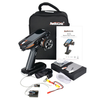 Radiolink New Arrival RC8X 2.4G 8 Channels Radio Transmitter, 4.3inch Full Color LCD Touch Screen, 200 Models Storage for RC Car
