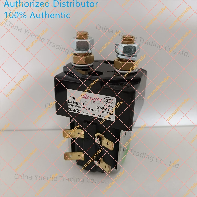 genuine-albright-sw80-sw80b-156-48v-contactor-48-volt-125a-solenoid-relay-eelctric-forklift-electric-stacker-pallet-truck