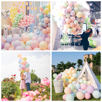10/20/30/50pcs 5/12inch Macaron Latex Balloons Pink Blue Green Red Round Balloon Wedding Birthday Party Decoration Baby Shower