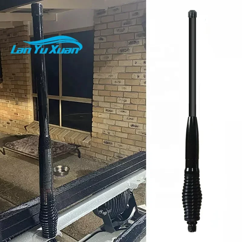 

2026 4x4 Premium antenna 6.6 dbi-1200mm 477 MHz with heavy spring UHF CB radome