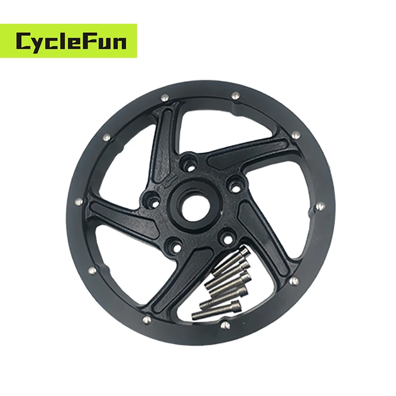 

QS90 QS120 QS138 Mid-Drive QS MOTOR 8M Belt Pully Synchronizes Rear Wheel