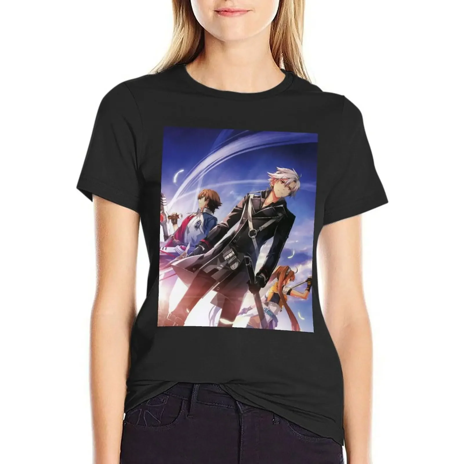 

The Legend of Heroes T-Shirt animal print vintage Female clothing sports fans t shirts for Women
