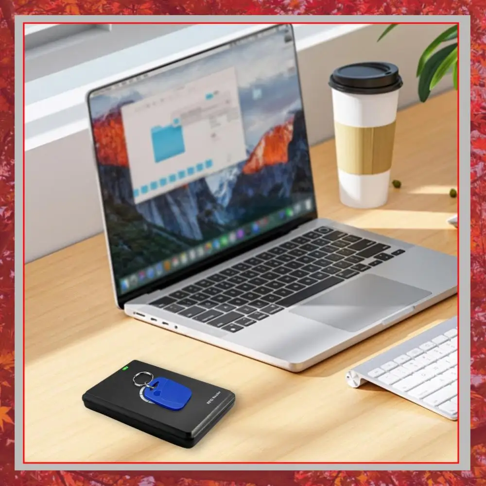 Smart Access Control Card Copier Free Software 13.56MHz Encrypted Card Decoder RFID 125KHZ Reader Door Access Control System
