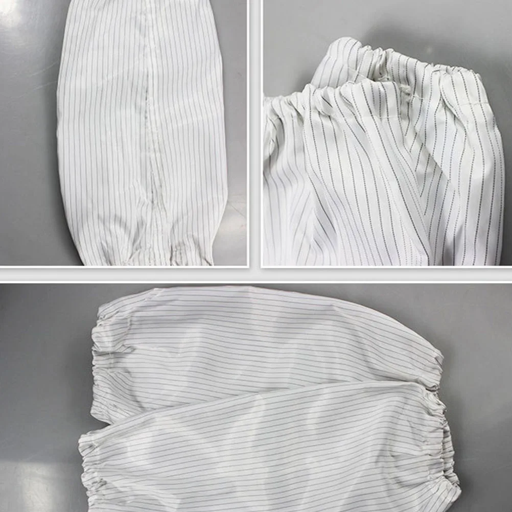 3 قطع من الأكمام الطويلة للاستعمال مرة واحدة مقاومة للماء ومضادة للكهرباء الساكنة لتنظيف معالجة الطعام الواقية #4