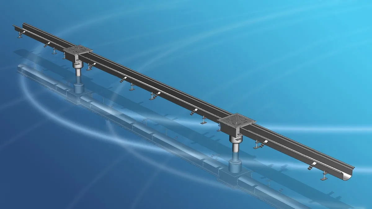 AIROW Stainless Steel Drainage Channel Gutter for Poultry Farm
