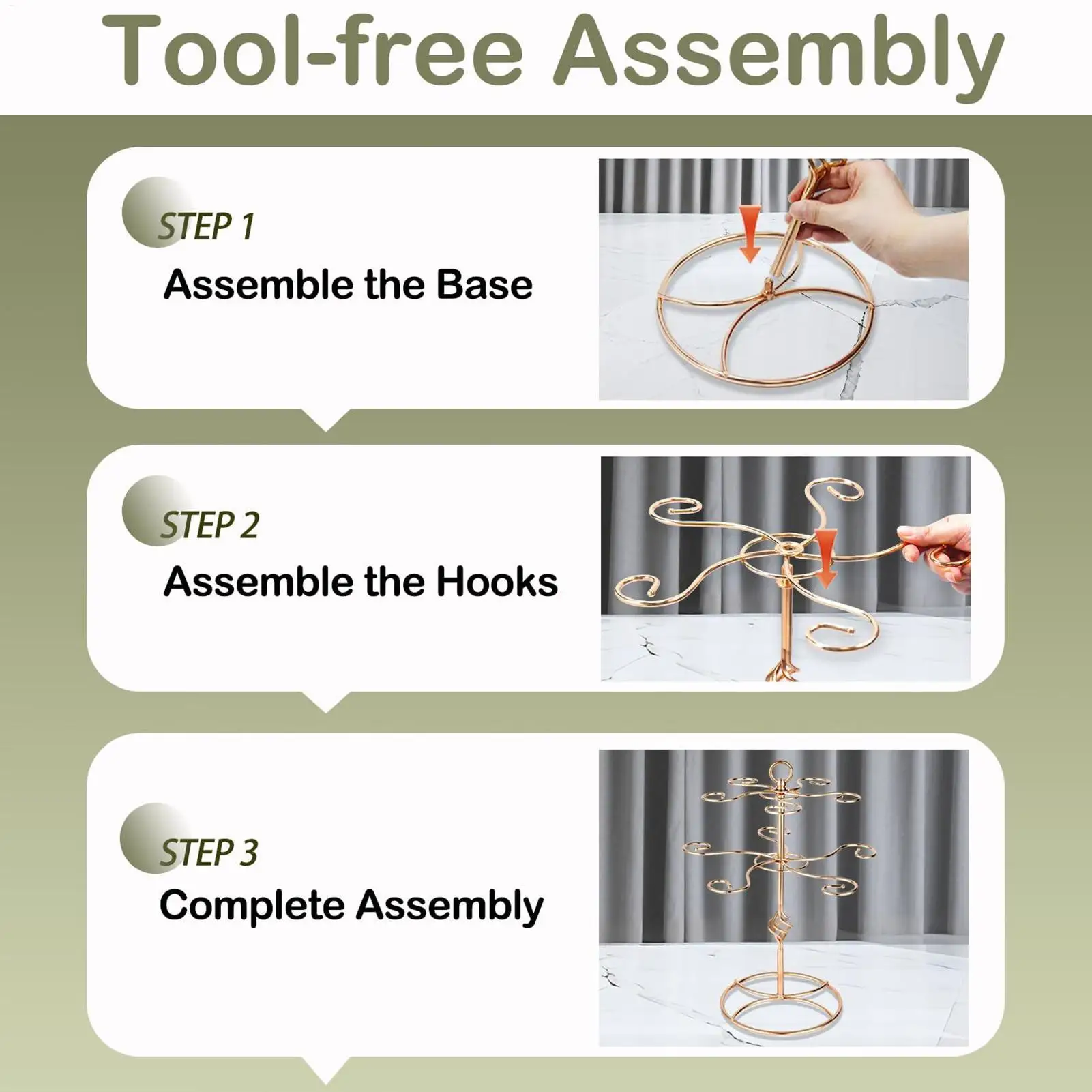 

Drink Tree 2 Tire 10 Holder Drink Tower Display Champagne Tree For Kitchen Dining Room Party Bar Home Counter Wedding Restaurant