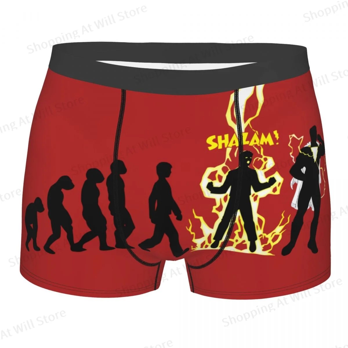 

Evolution Of A Childish Hero Man's Printed Boxer Briefs Underwear Highly Breathable Top Quality Birthday Gifts