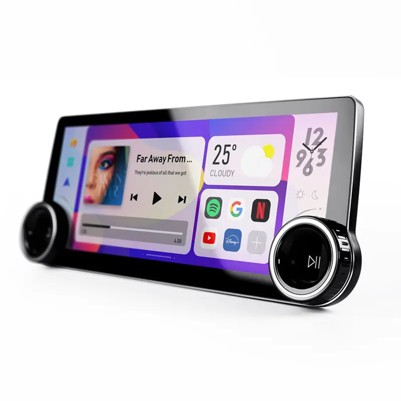 

X23 360-градусная камера, беспроводной экран CarPlay для универсального автомобиля, автоприемка, навигации, Wi-Fi, Bluetooth-радио, умный автомобильный DVD-плеер