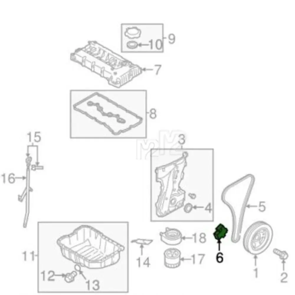 TENSIONER ASSY-TIMING CHAIN For Hyundai AZERA GENESIS COUPE H1 TUCSON SANTA FE SONATA CARENS OPTIMA SORENTO SPORTAGE 24410-25001