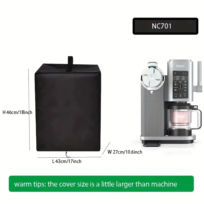 غطاء حماية لآلات الآيس كريم للجيب، مناسب لصانعي المشروبات نينجا فروزن للمشروبات الصيفية. #5