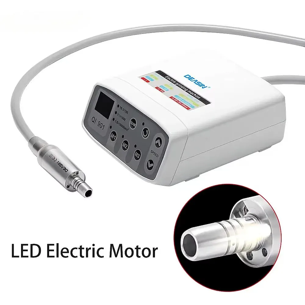 Professional 16:1 1:1 1:5 Brushless Motor Torque 3.4Ncm Lab Micro Motor with Contra Angle Handpiece