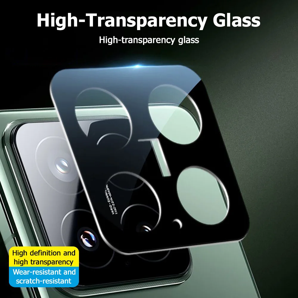 Protector de lente de cámara para Xiaomi Redmi Note 14 12 13 Pro 11 9 10 14C Poco M4 M3 F3 13T, película de cristal para lente Redmi 13C 9C NFC 9T, 2 uds.
