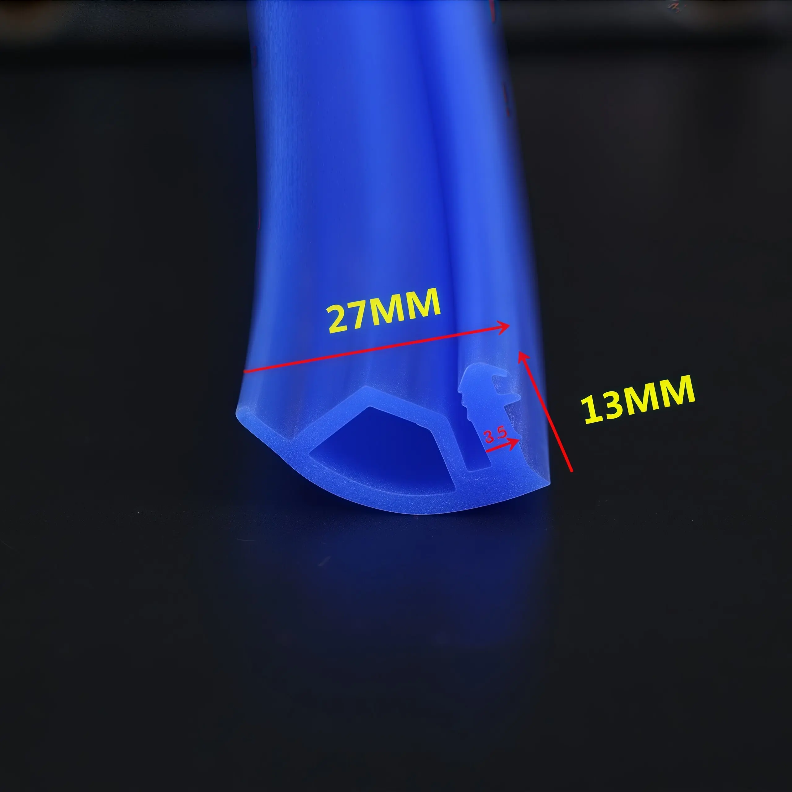 1/2/5M Steamer box oven silicone door seal rice steamer seafood steamer high-temperature resistant adhesive strip