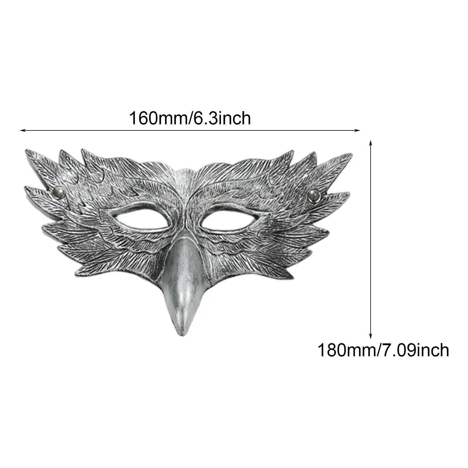 دعامة الهالوين متعددة الاستخدامات مقاس 16 × 18 سم ملحق تنكري خفيف الوزن