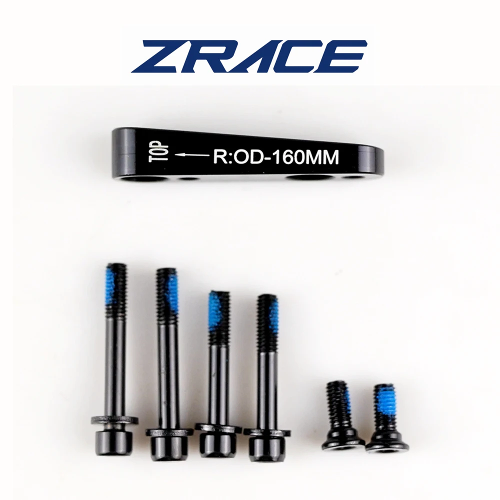 ZRACE Rennrad-Scheibenbremse, flache Bremse, 140–160 mm Adapter, vorderer 140/160 mm Adapter, hinterer 160 mm Adapter – Detail 3
