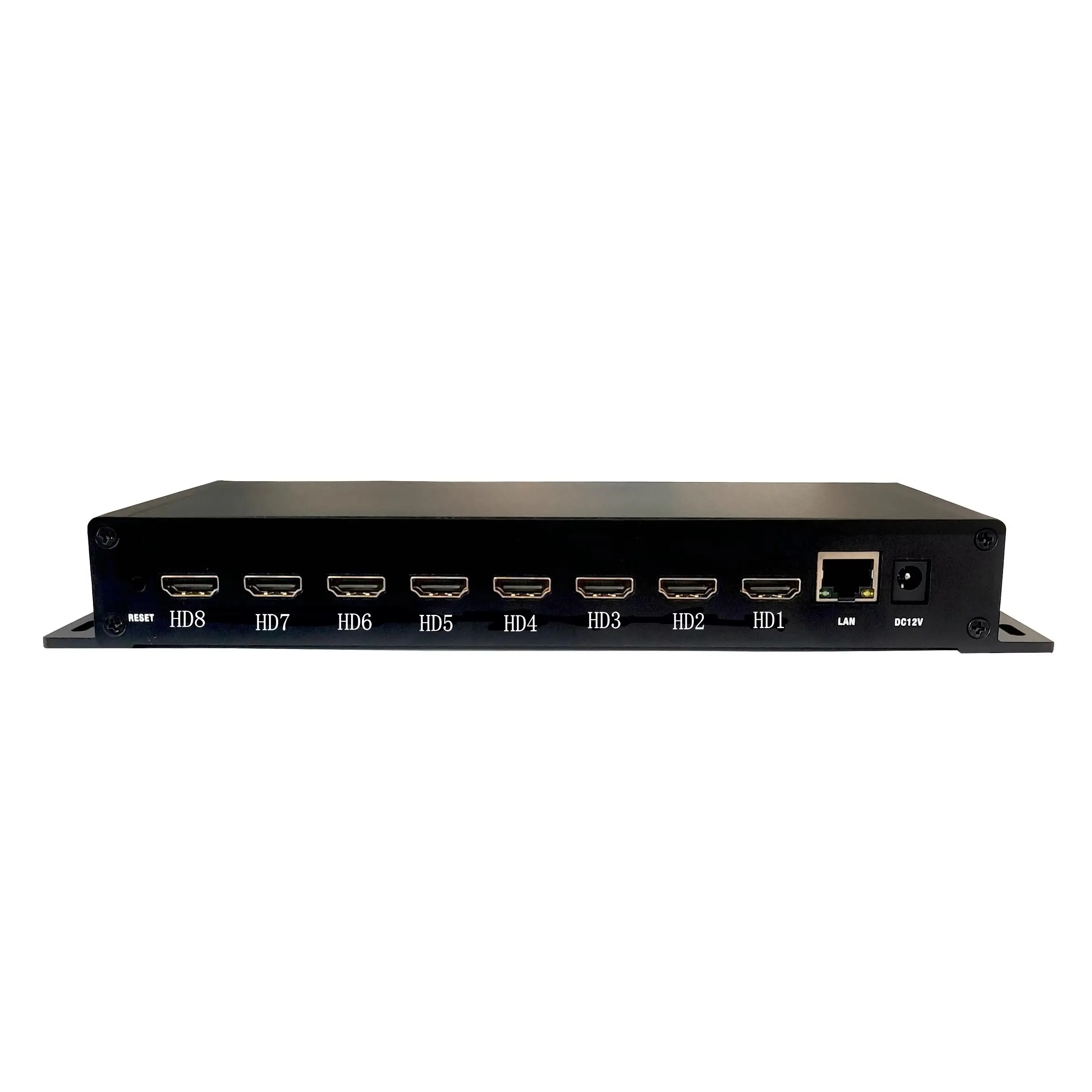 4 8 Channel Hdmi to IP Encoder IPTV TV System Front-End H265 /H264 4K Ultra Live Platform Streaming Video HD TV Encoder view 5
