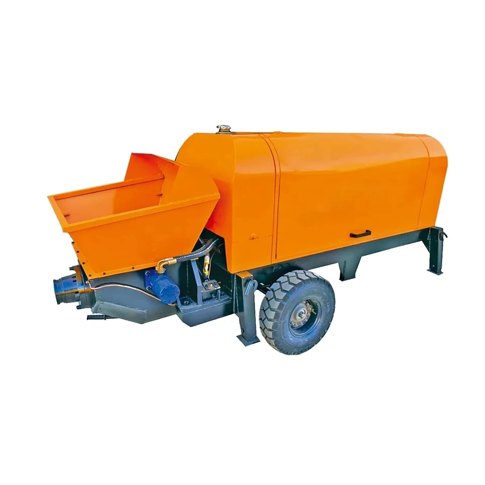 YG Factory Direct Concrete Pump Building Construction Equipment 5.5kw Portable Electric Concrete Mixer And Pump Jzc350 Machinery