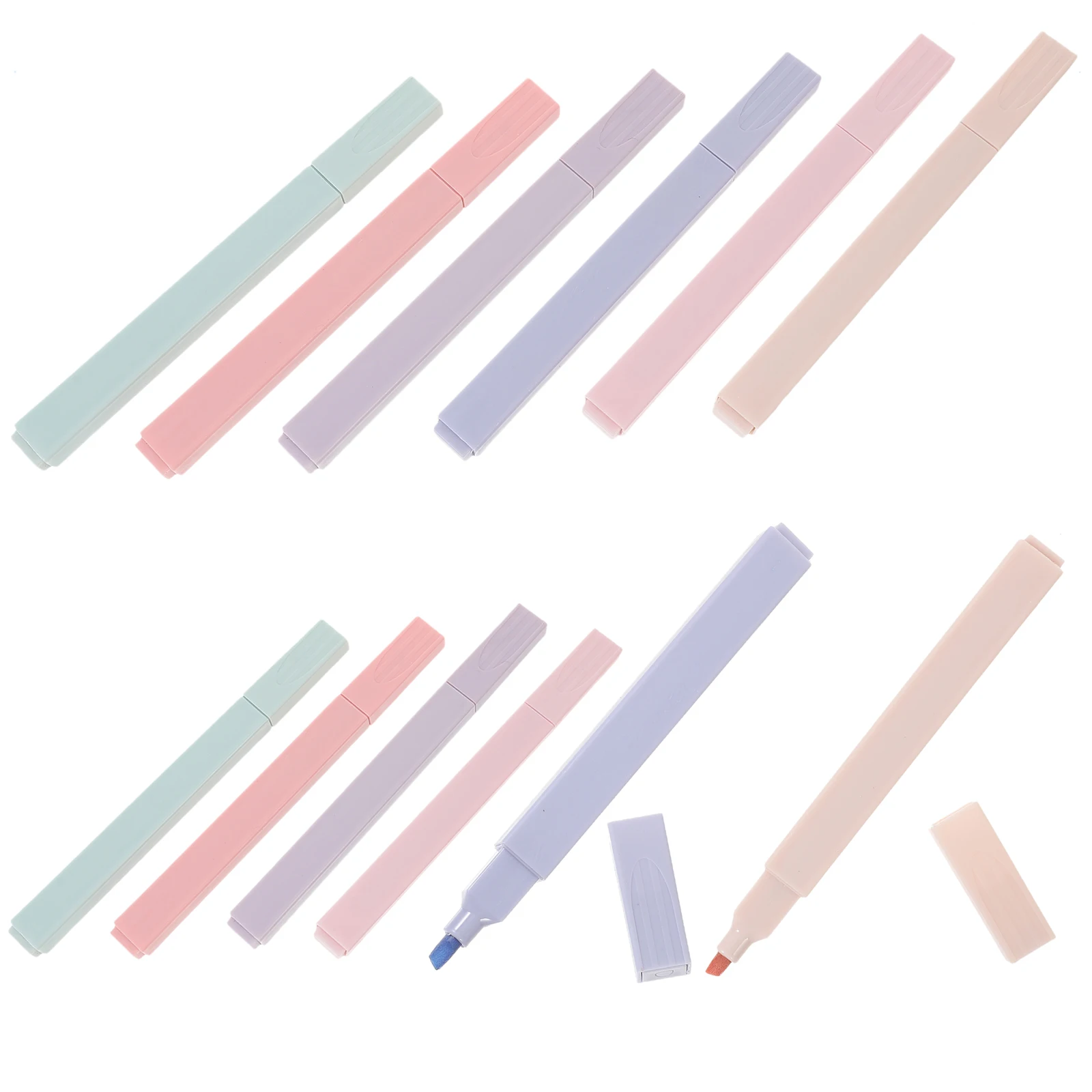

12 шт. цветные ручки, маркеры для скрапбукинга, маркеры для заметок, учебные маркеры, мягкие наконечники для плавного письма для студентов, учителей