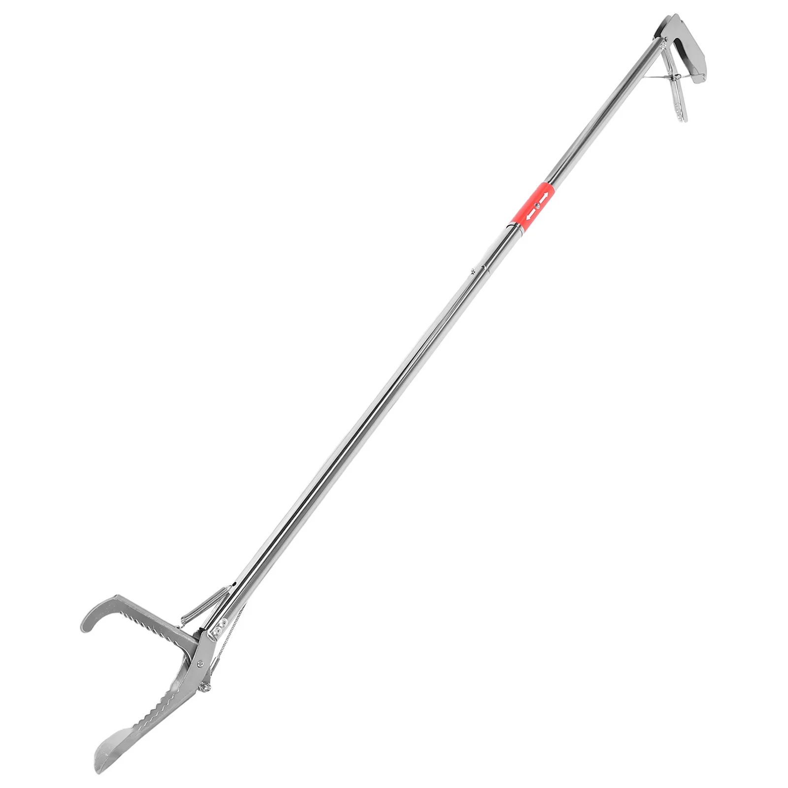 

Stainless Steel Snake Grabber Heavy Duty Long Reach Tongs Ergonomic Reptile Catcher Tool for Snakes Eels Wildlife Handling